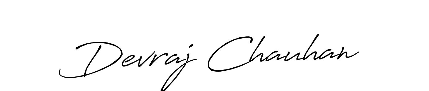 This is the best signature style for the Devraj Chauhan name. Also you like these signature font (Antro_Vectra_Bolder). Mix name signature. Devraj Chauhan signature style 7 images and pictures png