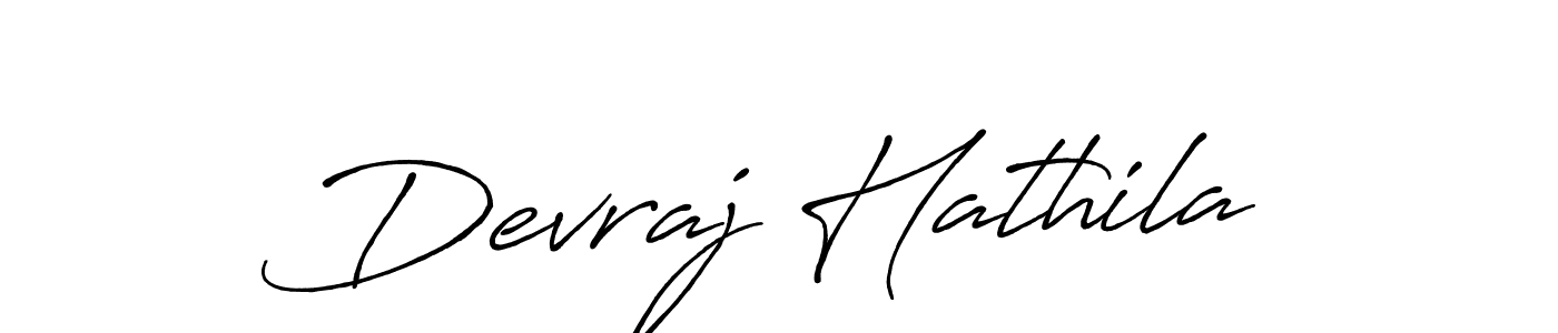 Also You can easily find your signature by using the search form. We will create Devraj Hathila name handwritten signature images for you free of cost using Antro_Vectra_Bolder sign style. Devraj Hathila signature style 7 images and pictures png