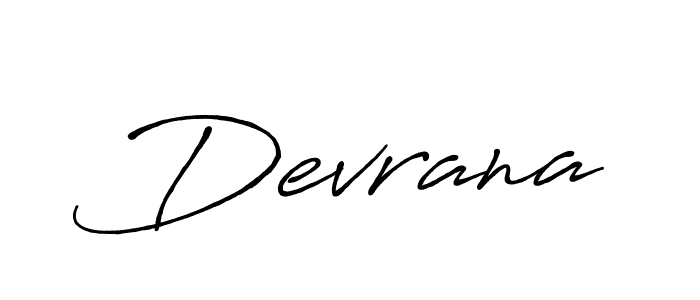 Also we have Devrana name is the best signature style. Create professional handwritten signature collection using Antro_Vectra_Bolder autograph style. Devrana signature style 7 images and pictures png