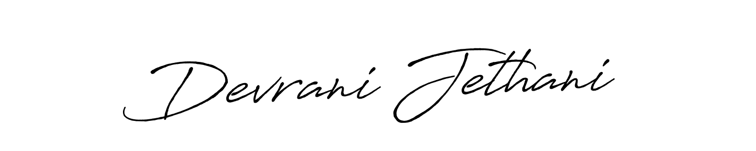 The best way (Antro_Vectra_Bolder) to make a short signature is to pick only two or three words in your name. The name Devrani Jethani include a total of six letters. For converting this name. Devrani Jethani signature style 7 images and pictures png