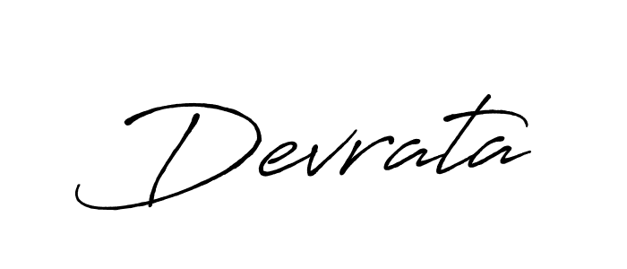 Also You can easily find your signature by using the search form. We will create Devrata name handwritten signature images for you free of cost using Antro_Vectra_Bolder sign style. Devrata signature style 7 images and pictures png