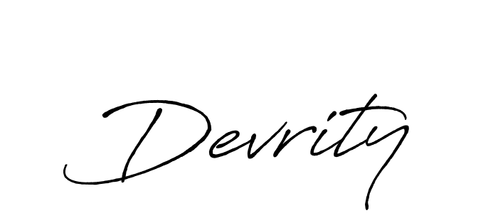 if you are searching for the best signature style for your name Devrity. so please give up your signature search. here we have designed multiple signature styles  using Antro_Vectra_Bolder. Devrity signature style 7 images and pictures png
