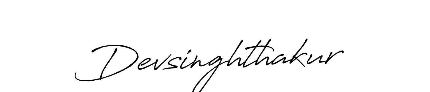 Devsinghthakur stylish signature style. Best Handwritten Sign (Antro_Vectra_Bolder) for my name. Handwritten Signature Collection Ideas for my name Devsinghthakur. Devsinghthakur signature style 7 images and pictures png