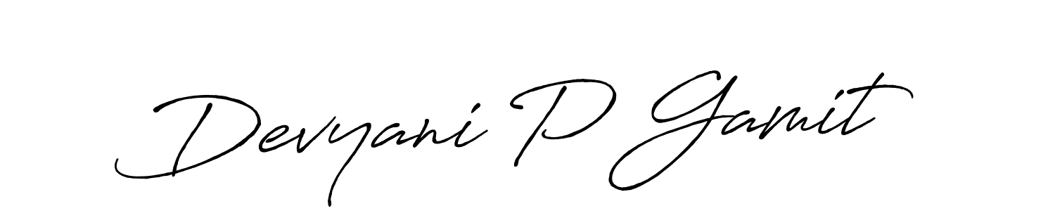 This is the best signature style for the Devyani P Gamit name. Also you like these signature font (Antro_Vectra_Bolder). Mix name signature. Devyani P Gamit signature style 7 images and pictures png