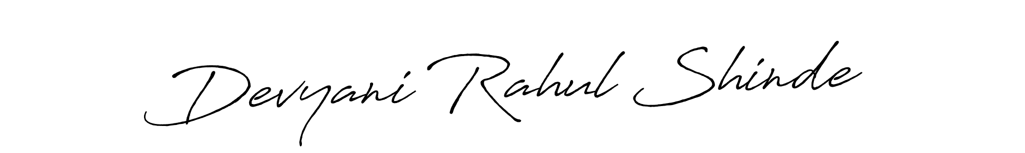 You can use this online signature creator to create a handwritten signature for the name Devyani Rahul Shinde. This is the best online autograph maker. Devyani Rahul Shinde signature style 7 images and pictures png