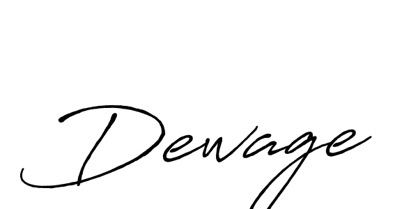 Once you've used our free online signature maker to create your best signature Antro_Vectra_Bolder style, it's time to enjoy all of the benefits that Dewage name signing documents. Dewage signature style 7 images and pictures png