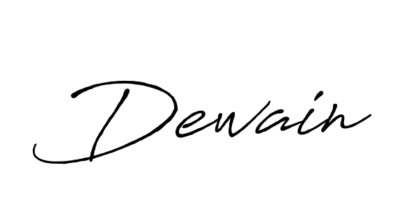 You should practise on your own different ways (Antro_Vectra_Bolder) to write your name (Dewain) in signature. don't let someone else do it for you. Dewain signature style 7 images and pictures png