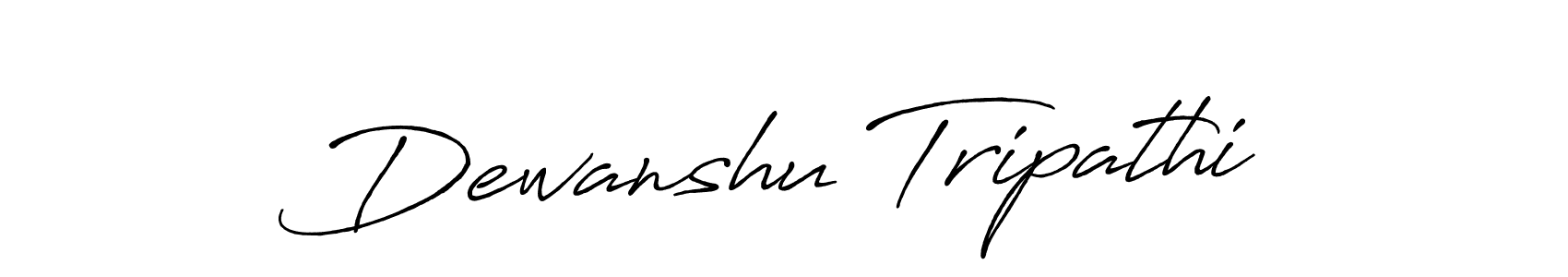 It looks lik you need a new signature style for name Dewanshu Tripathi. Design unique handwritten (Antro_Vectra_Bolder) signature with our free signature maker in just a few clicks. Dewanshu Tripathi signature style 7 images and pictures png