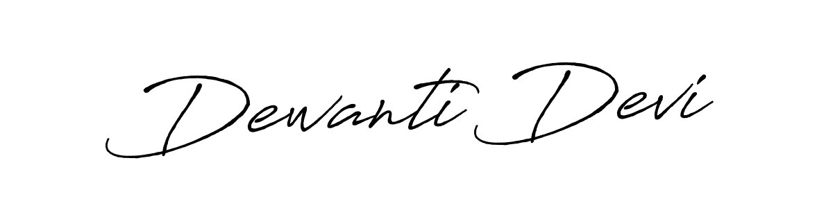See photos of Dewanti Devi official signature by Spectra . Check more albums & portfolios. Read reviews & check more about Antro_Vectra_Bolder font. Dewanti Devi signature style 7 images and pictures png