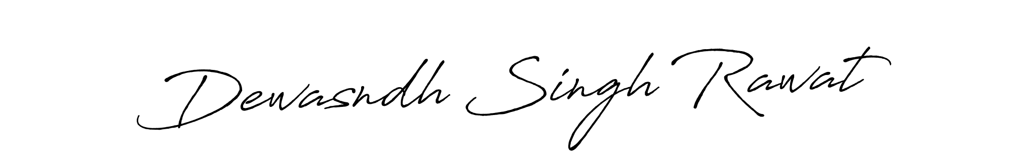 How to make Dewasndh Singh Rawat signature? Antro_Vectra_Bolder is a professional autograph style. Create handwritten signature for Dewasndh Singh Rawat name. Dewasndh Singh Rawat signature style 7 images and pictures png