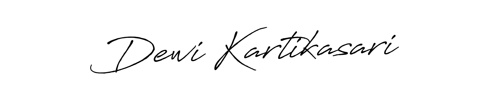 Once you've used our free online signature maker to create your best signature Antro_Vectra_Bolder style, it's time to enjoy all of the benefits that Dewi Kartikasari name signing documents. Dewi Kartikasari signature style 7 images and pictures png