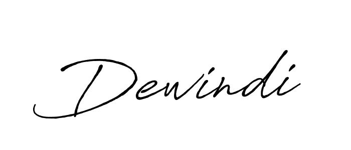 Also we have Dewindi name is the best signature style. Create professional handwritten signature collection using Antro_Vectra_Bolder autograph style. Dewindi signature style 7 images and pictures png