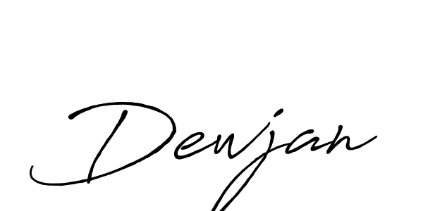 It looks lik you need a new signature style for name Dewjan. Design unique handwritten (Antro_Vectra_Bolder) signature with our free signature maker in just a few clicks. Dewjan signature style 7 images and pictures png