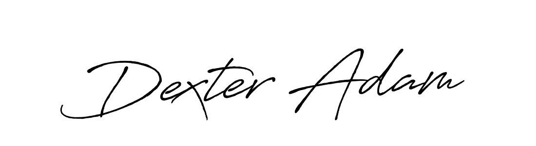It looks lik you need a new signature style for name Dexter Adam. Design unique handwritten (Antro_Vectra_Bolder) signature with our free signature maker in just a few clicks. Dexter Adam signature style 7 images and pictures png