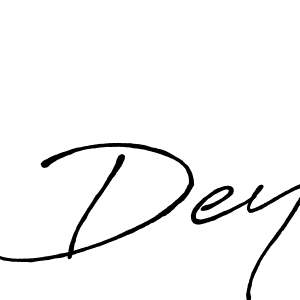 Also You can easily find your signature by using the search form. We will create Dey name handwritten signature images for you free of cost using Antro_Vectra_Bolder sign style. Dey signature style 7 images and pictures png