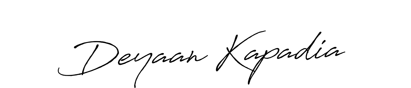 It looks lik you need a new signature style for name Deyaan Kapadia. Design unique handwritten (Antro_Vectra_Bolder) signature with our free signature maker in just a few clicks. Deyaan Kapadia signature style 7 images and pictures png
