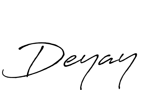 The best way (Antro_Vectra_Bolder) to make a short signature is to pick only two or three words in your name. The name Deyay include a total of six letters. For converting this name. Deyay signature style 7 images and pictures png