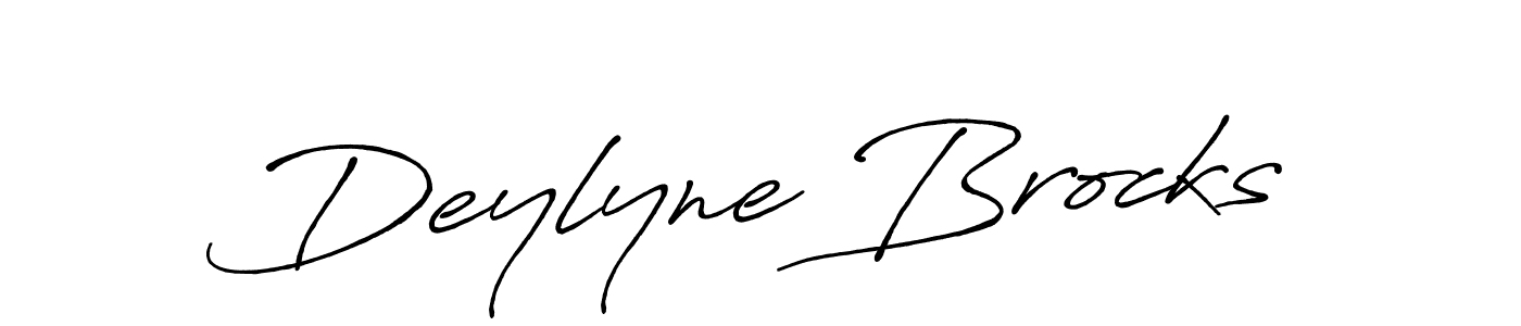 Once you've used our free online signature maker to create your best signature Antro_Vectra_Bolder style, it's time to enjoy all of the benefits that Deylyne Brocks name signing documents. Deylyne Brocks signature style 7 images and pictures png
