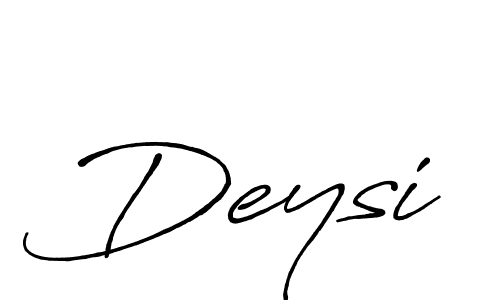 Also we have Deysi name is the best signature style. Create professional handwritten signature collection using Antro_Vectra_Bolder autograph style. Deysi signature style 7 images and pictures png