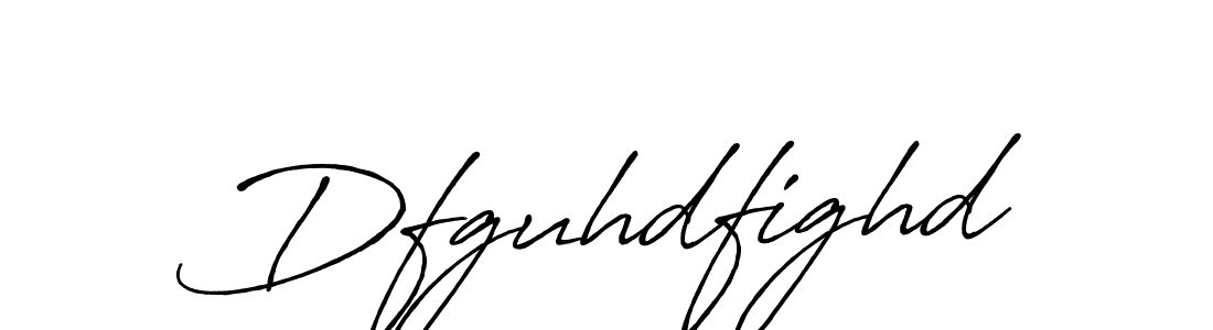 Create a beautiful signature design for name Dfguhdfighd. With this signature (Antro_Vectra_Bolder) fonts, you can make a handwritten signature for free. Dfguhdfighd signature style 7 images and pictures png