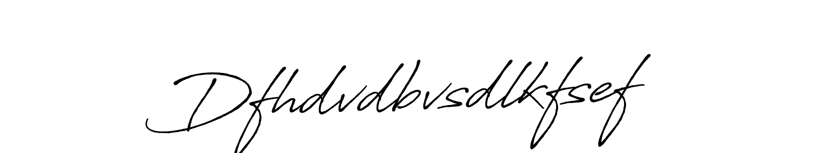 Design your own signature with our free online signature maker. With this signature software, you can create a handwritten (Antro_Vectra_Bolder) signature for name Dfhdvdbvsdlkfsef. Dfhdvdbvsdlkfsef signature style 7 images and pictures png