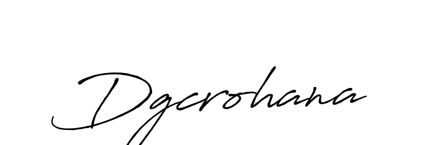 How to make Dgcrohana name signature. Use Antro_Vectra_Bolder style for creating short signs online. This is the latest handwritten sign. Dgcrohana signature style 7 images and pictures png