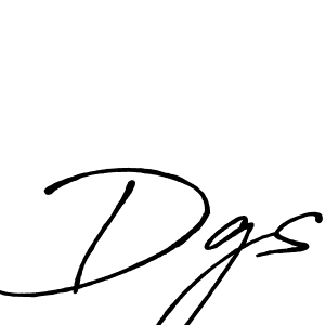 How to make Dgs name signature. Use Antro_Vectra_Bolder style for creating short signs online. This is the latest handwritten sign. Dgs signature style 7 images and pictures png