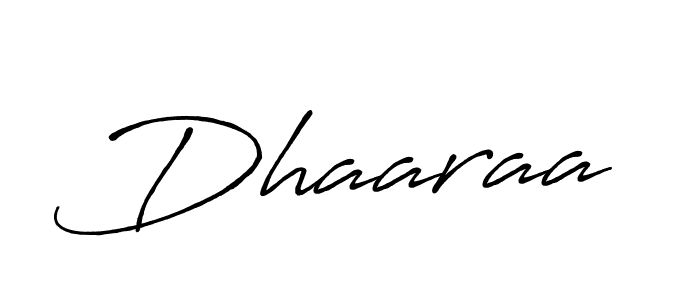 Also we have Dhaaraa name is the best signature style. Create professional handwritten signature collection using Antro_Vectra_Bolder autograph style. Dhaaraa signature style 7 images and pictures png