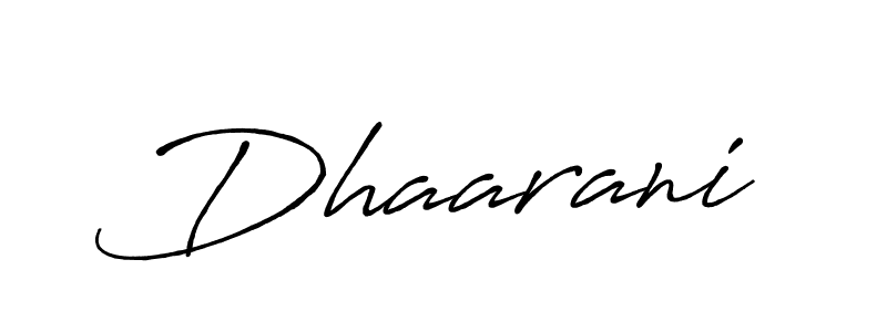 Make a beautiful signature design for name Dhaarani. Use this online signature maker to create a handwritten signature for free. Dhaarani signature style 7 images and pictures png