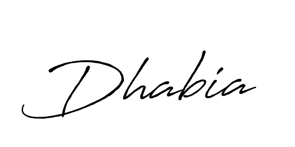 Also You can easily find your signature by using the search form. We will create Dhabia name handwritten signature images for you free of cost using Antro_Vectra_Bolder sign style. Dhabia signature style 7 images and pictures png