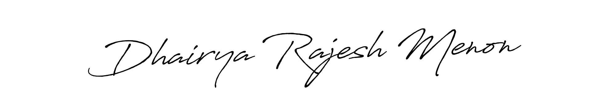 Here are the top 10 professional signature styles for the name Dhairya Rajesh Menon. These are the best autograph styles you can use for your name. Dhairya Rajesh Menon signature style 7 images and pictures png