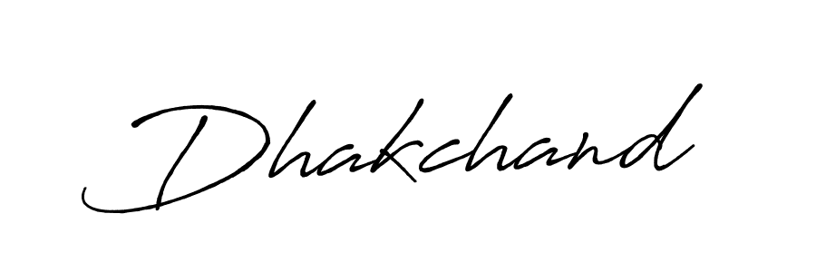 How to make Dhakchand name signature. Use Antro_Vectra_Bolder style for creating short signs online. This is the latest handwritten sign. Dhakchand signature style 7 images and pictures png