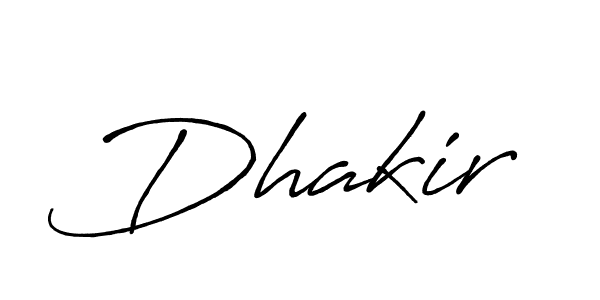 Make a beautiful signature design for name Dhakir. Use this online signature maker to create a handwritten signature for free. Dhakir signature style 7 images and pictures png