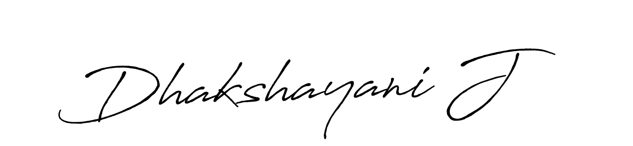 How to make Dhakshayani J signature? Antro_Vectra_Bolder is a professional autograph style. Create handwritten signature for Dhakshayani J name. Dhakshayani J signature style 7 images and pictures png