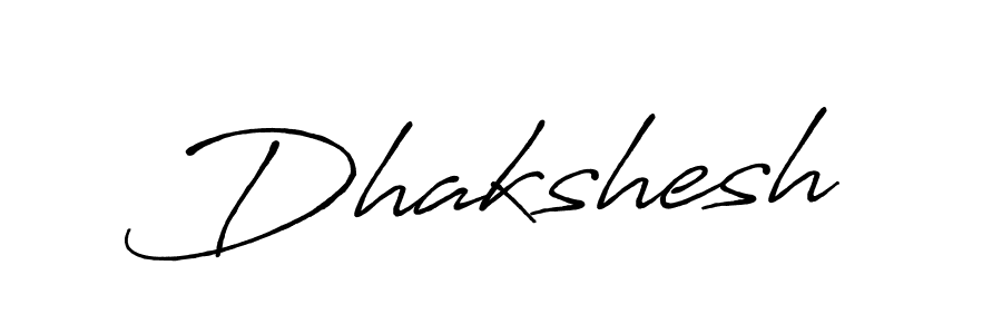 Create a beautiful signature design for name Dhakshesh. With this signature (Antro_Vectra_Bolder) fonts, you can make a handwritten signature for free. Dhakshesh signature style 7 images and pictures png