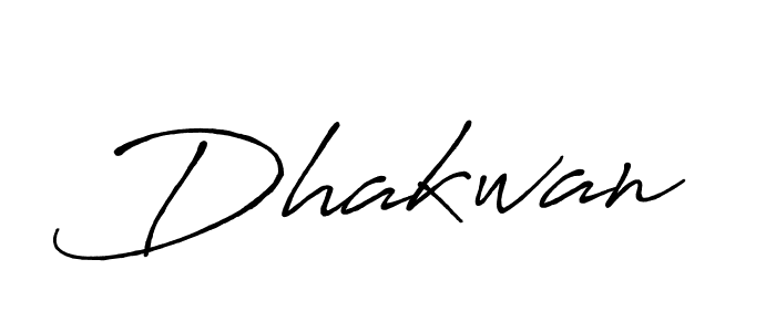 Use a signature maker to create a handwritten signature online. With this signature software, you can design (Antro_Vectra_Bolder) your own signature for name Dhakwan. Dhakwan signature style 7 images and pictures png