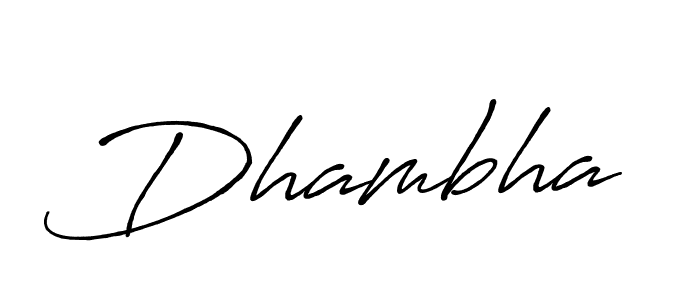 Antro_Vectra_Bolder is a professional signature style that is perfect for those who want to add a touch of class to their signature. It is also a great choice for those who want to make their signature more unique. Get Dhambha name to fancy signature for free. Dhambha signature style 7 images and pictures png