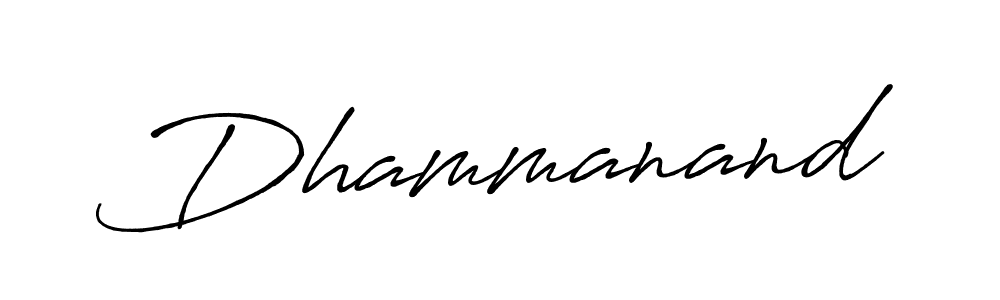 Make a beautiful signature design for name Dhammanand. Use this online signature maker to create a handwritten signature for free. Dhammanand signature style 7 images and pictures png