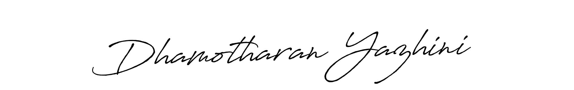 Make a beautiful signature design for name Dhamotharan Yazhini. Use this online signature maker to create a handwritten signature for free. Dhamotharan Yazhini signature style 7 images and pictures png