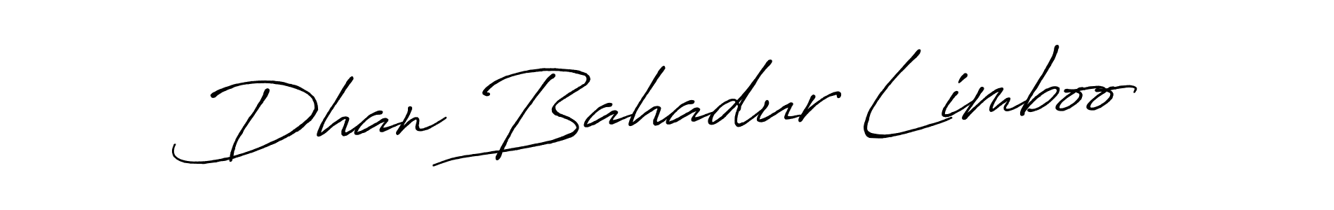 Make a beautiful signature design for name Dhan Bahadur Limboo. Use this online signature maker to create a handwritten signature for free. Dhan Bahadur Limboo signature style 7 images and pictures png