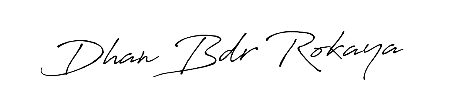Similarly Antro_Vectra_Bolder is the best handwritten signature design. Signature creator online .You can use it as an online autograph creator for name Dhan Bdr Rokaya. Dhan Bdr Rokaya signature style 7 images and pictures png
