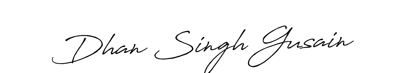 Also we have Dhan Singh Gusain name is the best signature style. Create professional handwritten signature collection using Antro_Vectra_Bolder autograph style. Dhan Singh Gusain signature style 7 images and pictures png