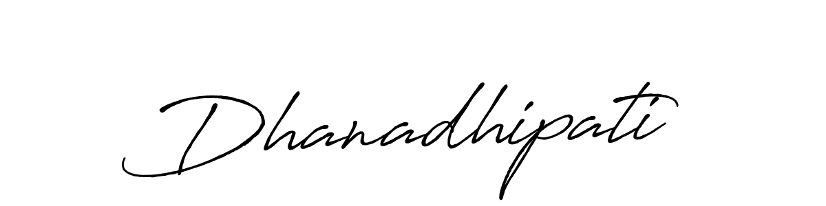 The best way (Antro_Vectra_Bolder) to make a short signature is to pick only two or three words in your name. The name Dhanadhipati include a total of six letters. For converting this name. Dhanadhipati signature style 7 images and pictures png