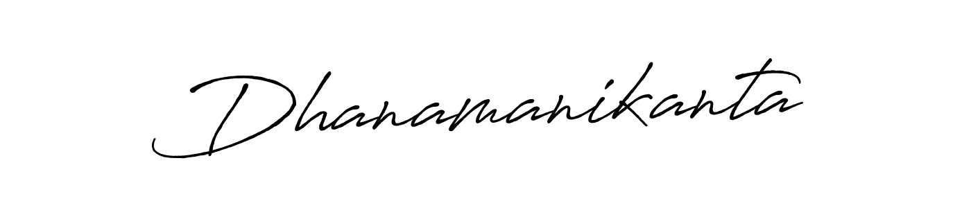 Also You can easily find your signature by using the search form. We will create Dhanamanikanta name handwritten signature images for you free of cost using Antro_Vectra_Bolder sign style. Dhanamanikanta signature style 7 images and pictures png