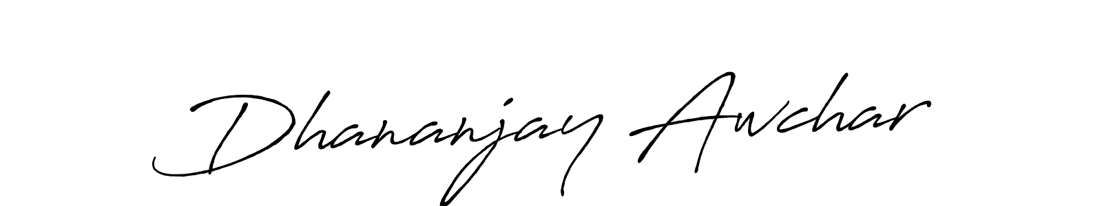 Best and Professional Signature Style for Dhananjay Awchar. Antro_Vectra_Bolder Best Signature Style Collection. Dhananjay Awchar signature style 7 images and pictures png