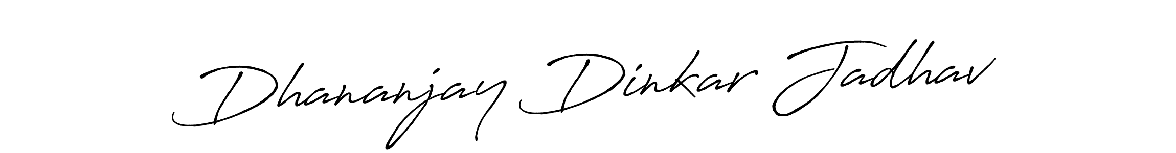 Use a signature maker to create a handwritten signature online. With this signature software, you can design (Antro_Vectra_Bolder) your own signature for name Dhananjay Dinkar Jadhav. Dhananjay Dinkar Jadhav signature style 7 images and pictures png