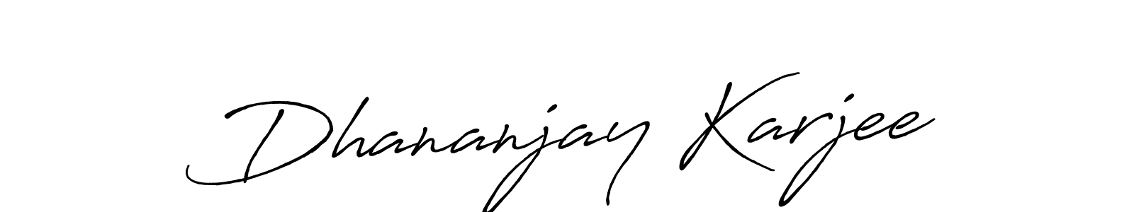 You can use this online signature creator to create a handwritten signature for the name Dhananjay Karjee. This is the best online autograph maker. Dhananjay Karjee signature style 7 images and pictures png