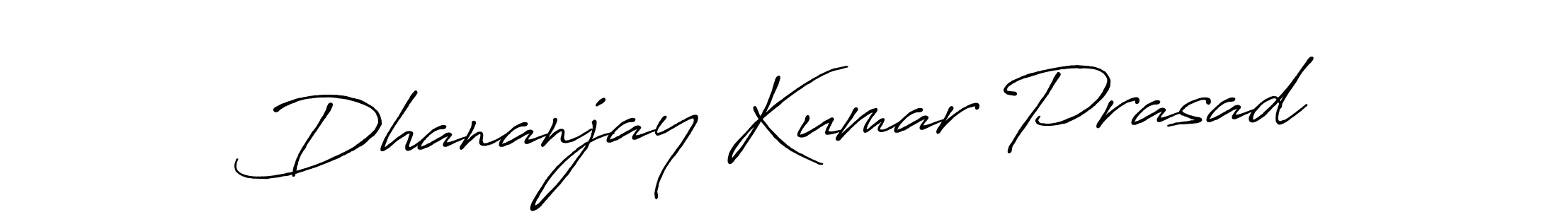 Dhananjay Kumar Prasad stylish signature style. Best Handwritten Sign (Antro_Vectra_Bolder) for my name. Handwritten Signature Collection Ideas for my name Dhananjay Kumar Prasad. Dhananjay Kumar Prasad signature style 7 images and pictures png