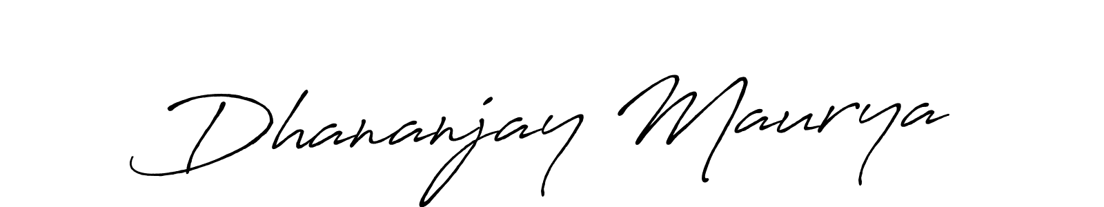 You can use this online signature creator to create a handwritten signature for the name Dhananjay Maurya. This is the best online autograph maker. Dhananjay Maurya signature style 7 images and pictures png