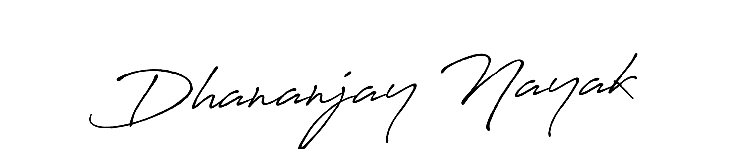 You should practise on your own different ways (Antro_Vectra_Bolder) to write your name (Dhananjay Nayak) in signature. don't let someone else do it for you. Dhananjay Nayak signature style 7 images and pictures png